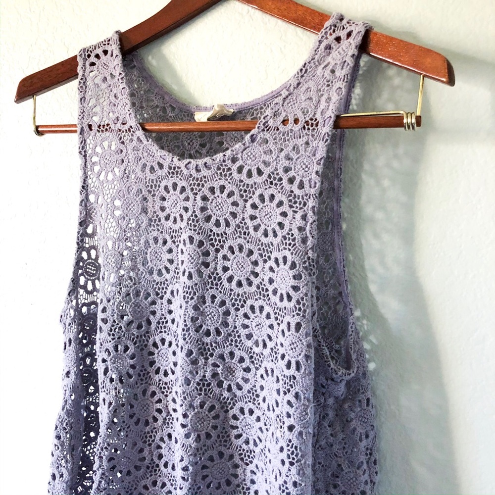 Urban Outfitters Pins & Needles Crochet Tank Top - Picture 2 of 4